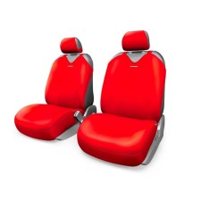 AutoProfi R-1 Sport Plus R-402PF RD, front row, closed seat, polyester, 4 objects, red color red