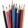 Color pencils, 24 colors, trihedral, Masha and bear