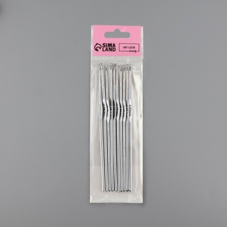 Knitting hook, iron, d = 1.5 mm, 12 cm-4