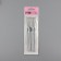 Knitting hook, iron, d = 1.5 mm, 12 cm