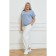 Female T -shirt, size 58, blue color