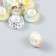 Busina for creativity plastic "Lill - Assorted" MIX 1.3x1.3x0.8 cm