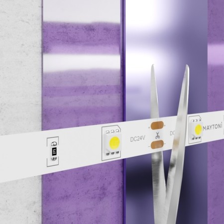 LED strip LED strip 10161, 5000x10x2 mm, LED, 7.2W, 600LM, 4000K, white color-5