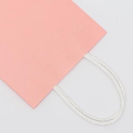 Craft pink package, round handle, 15 x 21 x 8 cm, 120 g-1