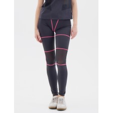 Women's legins with minaku grid, black color, rr 44