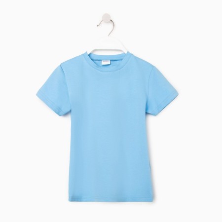 T -shirt Children's Basic Line Color Blue, Height 158-6
