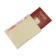Cover-trowel for passport P408, 1 pocket, n/k, beige matte