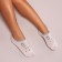 A set of female socks (3 pairs) minku "Bunny", size 36-37 (23 cm)