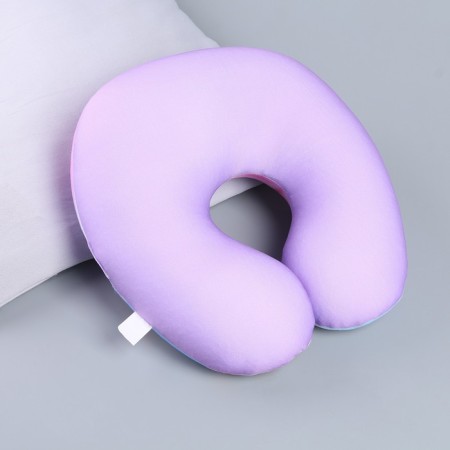 Pillow for travel Antistress "Cat with ice cream"-2
