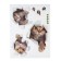 Stick 3D interior cat 60*45cm