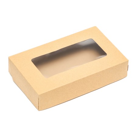 The box is folding, craft, 20 x 12 x 4 cm, 1 l, set 10 pcs.-1