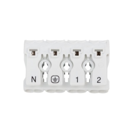 Domestic connective KSP 4-Polus with mounting legs (50 pcs./Union) Rexant-2