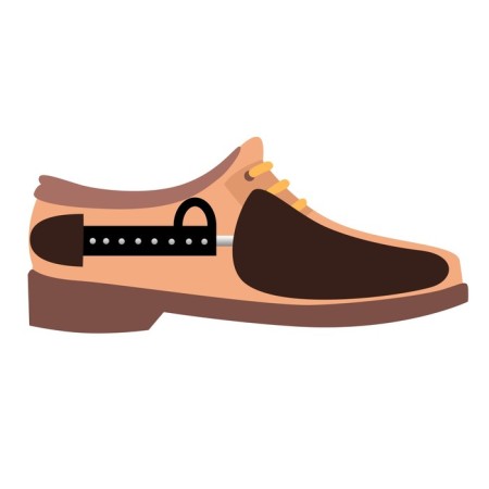 Shoe-shaped pads, 39-45r-r, 2pcs, black color-1