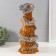 New Year's figure "Snake on the hemp" 33 x 14 x 15 cm.
