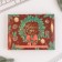 Gift New Year's set "New Year's miracle": cover for passport, keychain and pen Plastic