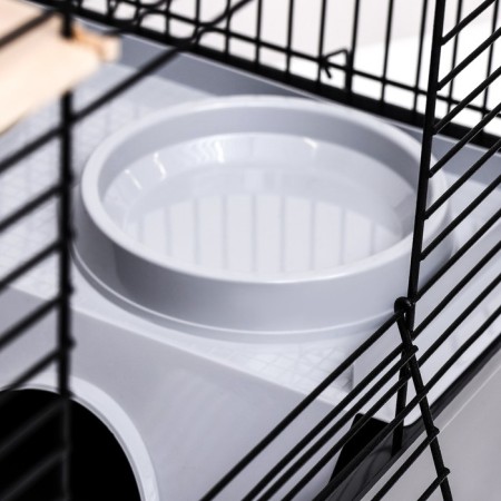 Cage for chinchilla "Pijon" No. 19, collapsible, 58 x 40 x 49, gray-6