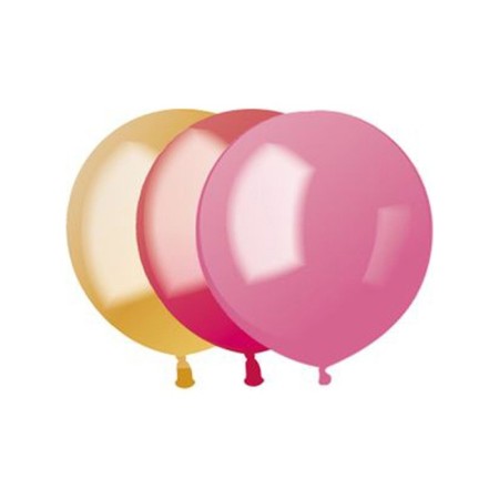 Latex ball 14 ", metal, set 100 pcs., Mix color-3