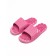 Slippers with a massage effect, open nose, size 40-41, color fuchsia
