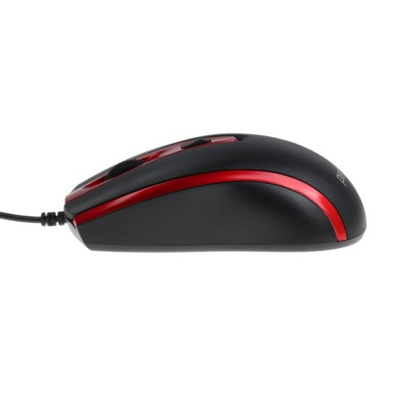 Perfeo Profil mouse, wired, optical, 1600 dpi, USB, red-2
