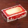 Folding box with a window for marshmallows "House of Santa Claus", 25 x 15 x 7 cm