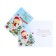 Postcard "Happy New Year!" Bear, Bengal light, Congrev, glitter