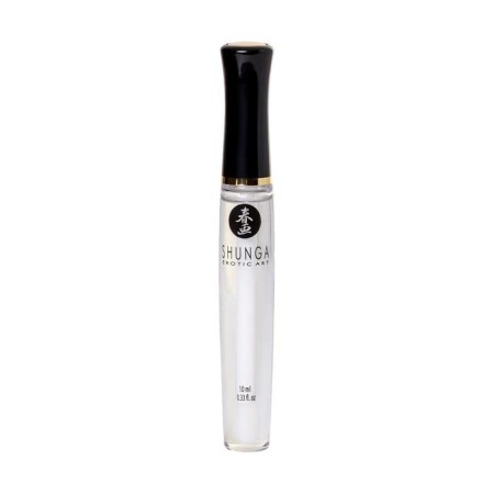 Gloss for lips exciting shunga "Divine pleasure", coconut water, 10 ml-1
