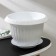 Pot with the pallet "Baikal", 6 l, the color is white