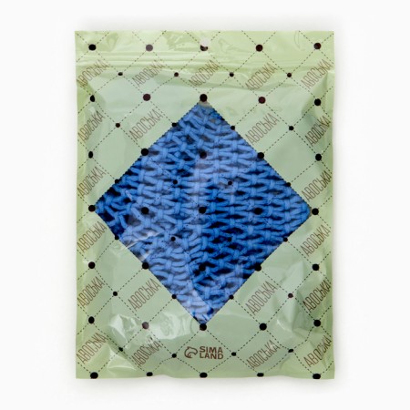 ALOSKA 20 x 30 cm, handle 10 cm, cell 1.5 cm, blue-4