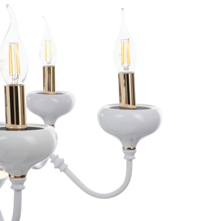Causte "Florence" 6he14 40W white-gold 60x60x78 cm-7