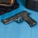 Figure soap "Pistol" Black Gold, 80g
