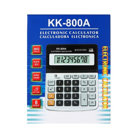 Desktop calculator, 8 - discharge, kk - 800a-11