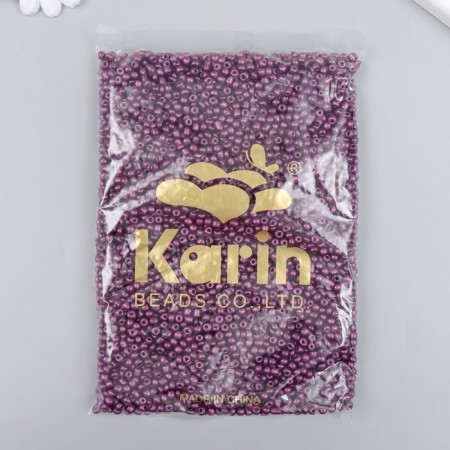Бисер стекло 6/0 "Орхидея" яркий 450 гр-2
