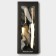 Goldy cake set, 2 items: knife length 27 cm, blade length 25 cm, gold color