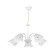 Closure Ceiling Testing 5x40W E27 White 55x55x55 cm