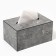 Acrylic napkin, gray marble 10 x 18 x 12 cm