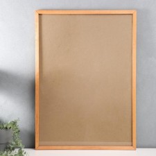 Photo frame 50x70 cm walnut pr. No. 2 (plastic screen)