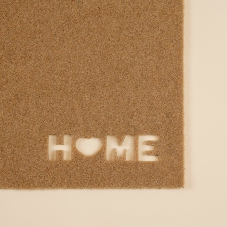 Rapid rug Sl Hom, E without edging, 40 × 60 cm, beige color-1