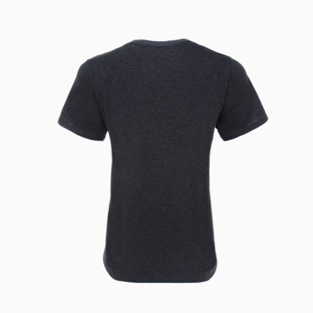 T-shirt female, color dark gray melange, bat, size 44-8