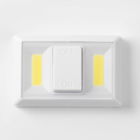 Light Light "Master K", 220 LM, COB, 4 AAA, Magnet, adhesive base, 11.2 x 7.5 x 3 cm-3