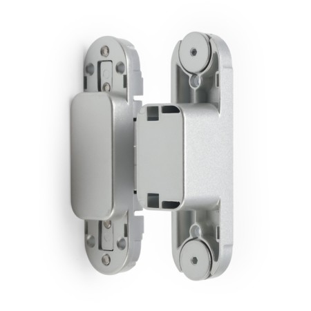 Loop Lockland hidden installation, 30x110 mm, with 3D regulation, matte chromium color-3