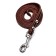 Leather leather single -layer, driven, 1.37 m x 1 cm, brown