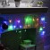 Garland "fringe" 3 × 0.5 m, IP20, transparent thread, 80 LED, glow of multi, 8 modes, 220 V