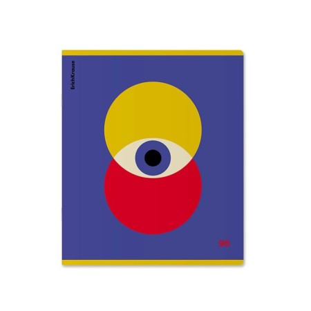 Notebook 96 sheets, cage, erichkrause, bauhaus, matte lamination, varnish-2