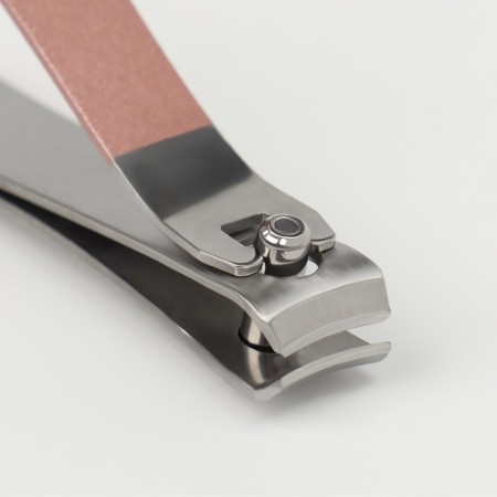 Kusachki-cannips are manicure, 5.5 cm, silver/pink color-3