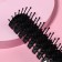 Combing, ventilated, 3 × 19 cm, black color