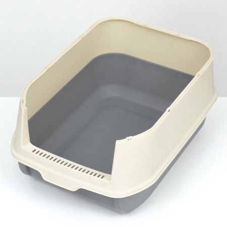 The toilet is closed with a folding top of 36 x 51 x 34 cm, gray-5