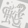 Plastic stencil "Snake and hieroglyph", size 9x9 cm