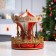 LED figure "Red carousel" 23 × 28 × 23 cm, polystone, USB, glow of multi