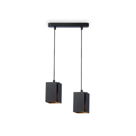 Suspended lamp with a change of lamp Ambrella Light, Techno, TN5133, E27, Black Color