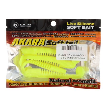 REPERA AKARA RIBTAIL 3.5, 9 cm, color 04Y, 4 pcs.-1